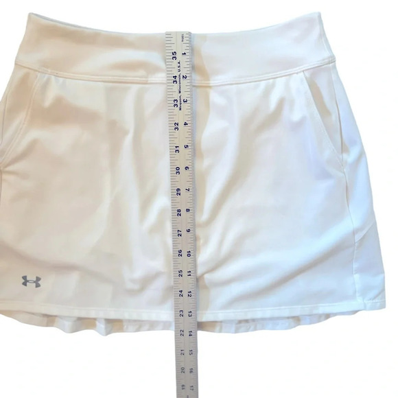 Under Armour white tennis skirt in excellent like-new condition SEE MEASUREMENTS - Picture 8 of 8